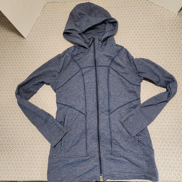 Athleta  rishi Hoddie women's sz M  blue - Picture 7 of 12